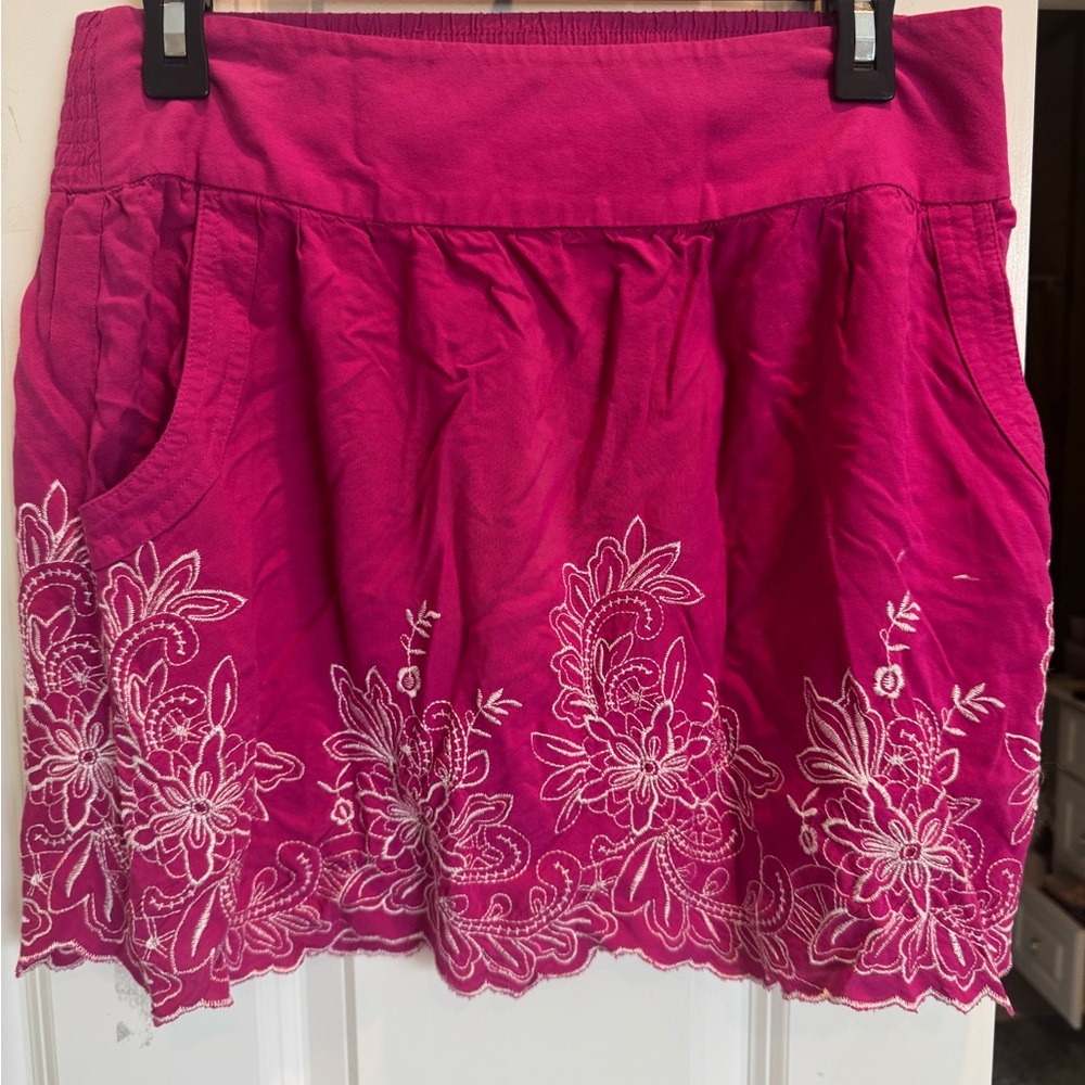 Charlotte Russe Fuchsia Skirt